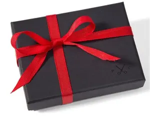 Coffrets cadeaux de qualité avec des rubans rigide boîte de papier pour emballage cadeau nouveau design