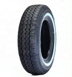 185R14C 195R14C white sidewall tire