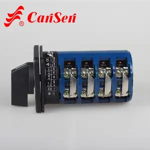 Cansen LW26-125 1-0-2 4P CE сертификат Универсальный Пользовательские CA20 125a 16a 250v поворотный переключатель