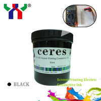 Encre conductrice noire pour circuits imprimés, encre liquide conductrice en pâte de carbone pour circuits imprimés, largement utilisée dans les circuits
