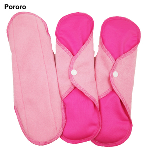 <span class=keywords><strong>Toallas</strong></span> <span class=keywords><strong>sanitarias</strong></span> Anatómico paño menstrual pad antialérgico ecológico PUL impermeable lavable reutilizable fábrica de China - Product Image 6