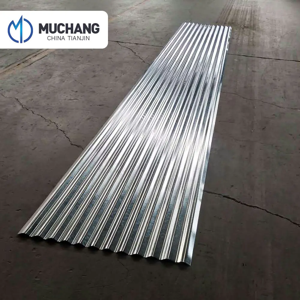 Best price 0.12-0.6mm Galvanized Corrugated Iron Sheet /Gi Roof Sheets Size