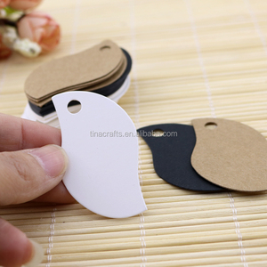 <span class=keywords><strong>Leaf</strong></span> shape Đu Tag May Giấy Hangtag - Product Image 2