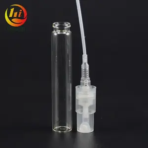 2ml Atomizer 2ml Transparent Clear Atomizer Perfume Refillable 5ml Glass Spray Vial