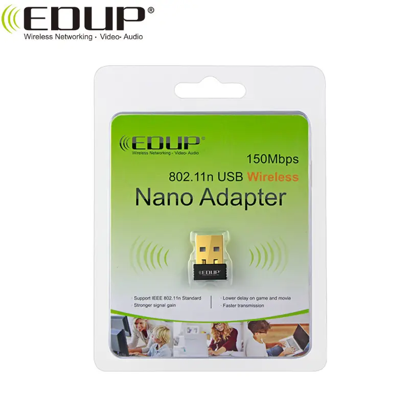 EDUP ईपी-EP-N8553 MTK7601 चालक मिनी वाईफ़ाई USB अनुकूलक 150 Mbps के साथ