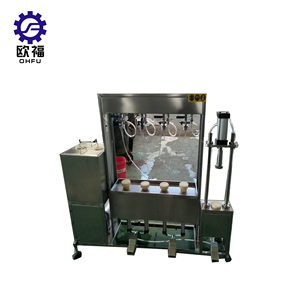 Máquina Llenadora y Tapadora Económica Semiautomática Isobárica de Contrapresión para Embotellado de Líquidos y Bebidas Carbonatadas como Cerveza y Vino en Botellas de Vidrio - Product Image 5