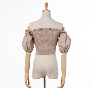 Z91546B 2020 di vendita Calda della ragazza delle parti superiori sexy occidentale t-shirt fashion boat neck senza spalline <span class=keywords><strong>camicetta</strong></span> - Product Image 5