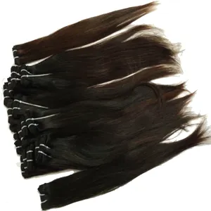 Letsfly 도매 20pcs 브라질 버진 헤어 스트레이트 번들 100% 인간의 머리카락 직조 자연 색상