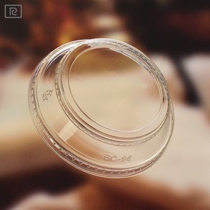 ฝาโดมใสย่อยสลายได้ขนาด 96 มม. แบบใช้แล้วทิ้ง สไตล์เรียบง่าย วัสดุ PLA สำหรับบรรจุภัณฑ์ ยี่ห้อ See-box รุ่น PLA-BC96 - Product Image 3