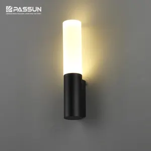 high quality acrylic lampshade beautiful outdoor led wall light