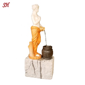Marble Nude Lady Water Statues <strong>Fountain</strong> for Sale - Product Image 4