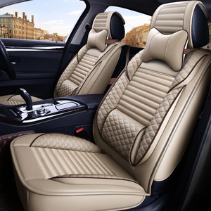 Dimensione universale 5 Pcs Durevole In vera Pelle Copertura di Sede Dell'automobile - Product Image 2