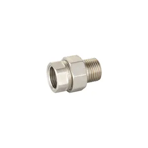 brass thread fitting straight union Female x Male