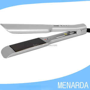 Popular 1.5 ''<span class=keywords><strong>de</strong></span> ancho placas al por mayor fuentes del peluquero del pelo plancha <span class=keywords><strong>de</strong></span> hierro plano <span class=keywords><strong>de</strong></span> cerámica y titanio - Product Image 4