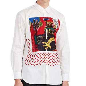 <strong>Men's</strong> <strong>Shirts</strong> Custom <strong>White</strong> Long Sleeves Button up Cotton Casual <strong>Linen</strong> <strong>Shirt</strong> <strong>Men</strong> Print <strong>Shirts</strong> Unisex - Product Image 1