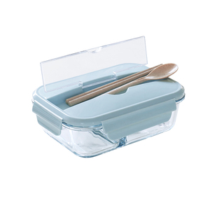 bento rectangular glass food container microwave glass lunch box