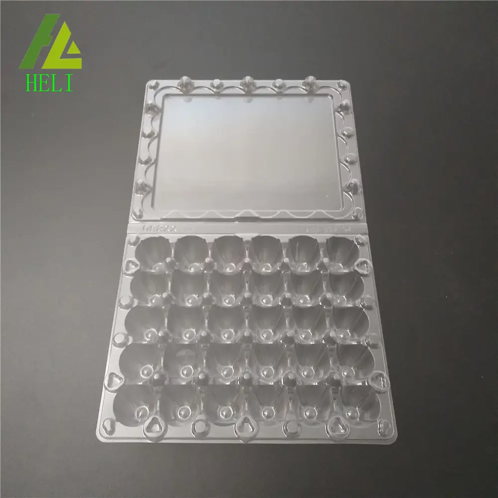 30 holes egg tray for packing and transportation plastic quail egg tray