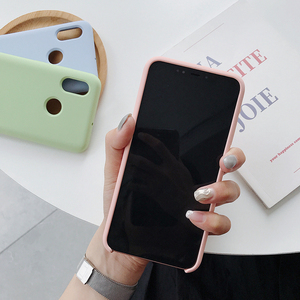 Coque arrière en silicone véritable pour téléphone portable Mi8/Mi8SE - Écologique - Anti-traces de doigts - Antichoc - <span class=keywords><strong>12</strong></span> couleurs - Product Image 4