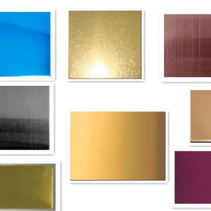 304l oro rosa rayita hoja de acero inoxidable - Product Image 3