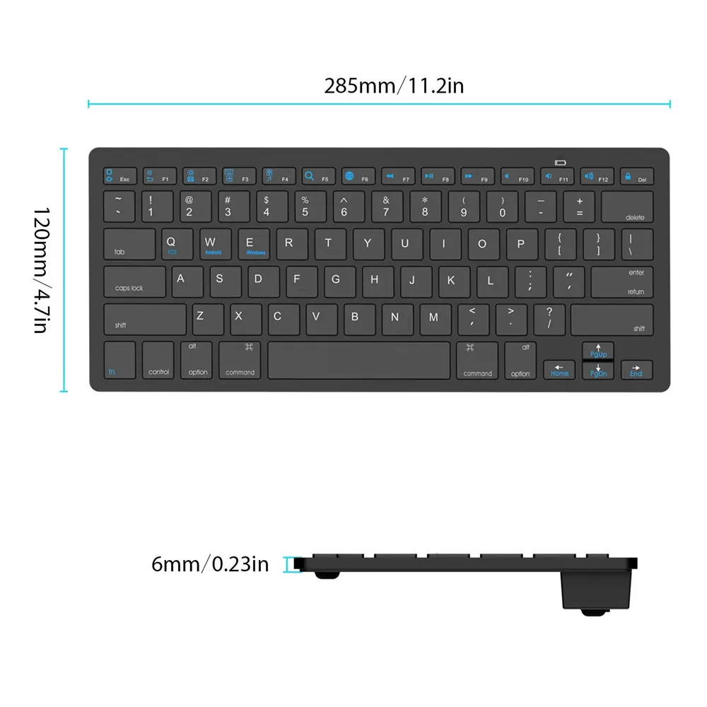 2.4G Keyboard And Mouse Converter Portable Mini Wireless Keyboard And Mouse Combo For Notebook Laptop