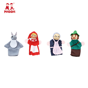 Hadas Caperucita Roja 4 unids jugar juguetes niños marioneta de dedo para niños 3 + - Product Image 1