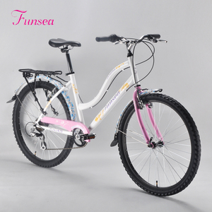 26 Pouce En Acier Coloré Cadre Lady Ville Vélo Route Vélo CTB Vélo pour Voyager - Product Image 2