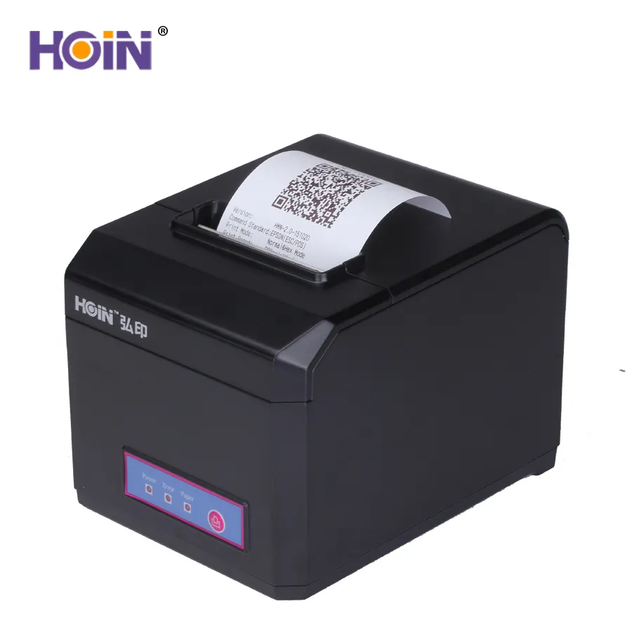 Harga Terbaik dari Hoin Printer Thermal Pabrik Pos Dapur Thermal Printer 80 Mm Dukungan Laci Kas