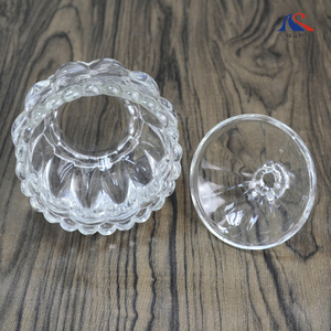 Vendita <span class=keywords><strong>di</strong></span> Fabbrica: Zuccheriere in <span class=keywords><strong>Vetro</strong></span> con Coperchio in Cristallo, Ciotola Decorativa per Caramelle, Contenitore per Conservazione e Esposizione Domestica - Product Image 3