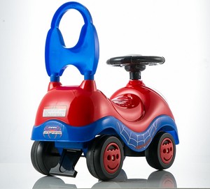 Fabrika fiyat çocuk plastik Scooter araba oyuncak öğrenmek müzik tulumları oyuncaklar ODM tarzı özelleştirme ile örümcek boynuz - Product Image 2