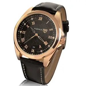 YAZOLE D 342 뜨거운 판매 망 쿼츠 시계 사용자 정의 로고 럭셔리 시계 손목 도매 저렴한 중국 제조 업체 손목 시계