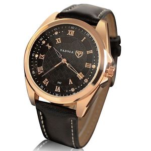 YAZOLE D 342 Hot Selling <strong>Mens</strong> Quartz <strong>Watches</strong> Custom logo Luxury <strong>Watch</strong> in Wrist Wholesale <strong>Cheap</strong> China Manufacturer Wristwatch - Product Image 2