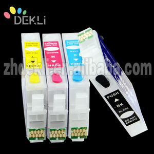 4 couleurs Cartouches Rechargeables pour <span class=keywords><strong>Epson</strong></span> <span class=keywords><strong>XP</strong></span>-<span class=keywords><strong>235</strong></span> <span class=keywords><strong>XP</strong></span>-245 <span class=keywords><strong>XP</strong></span>-247 avec Puce ARC - Product Image 5