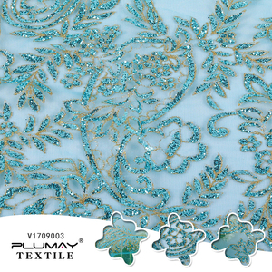 Shaoxing Keqiao 100%Polyester Digital Printing <strong>Glitter</strong> Sequin Foil Mesh <strong>Fabric</strong> for Garment - Product Image 2
