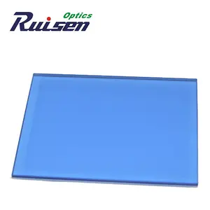 QB1-QB2-QB3-QB4-QB5 cyanine filtro óptico de vidro azul vidro óptico azul de vidro óptico