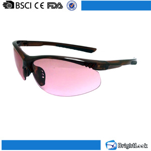 Wenzhou sol fábrica mujer vintage retro estilos medio capítulo plástico uv400 de protección gafas deporte - Product Image 2