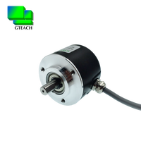Diamètre 50mm Arbre d'encodeur rotatif Type 8mm Encodeur rotatif incrémental 1000 Ppr