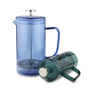 <span class=keywords><strong>Cafetera</strong></span> Francesa <span class=keywords><strong>de</strong></span> Color Azul, <span class=keywords><strong>Cafetera</strong></span> Espresso y Tetera con Triple <span class=keywords><strong>Filtro</strong></span>, Émbolo <span class=keywords><strong>de</strong></span> Acero Inoxidable - Product Image 2
