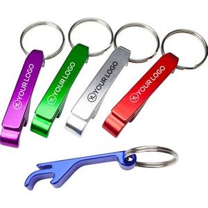 Porte-clés pas cher personnalisé en métal vierge, ouvre-bouteille de bière et de vin en aluminium pour France Océan 5 Bloemenbier Bourgogne Des Flandres - Product Image 6