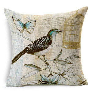 Venta al por mayor de aves y mariposa zafu cojín - Product Image 4