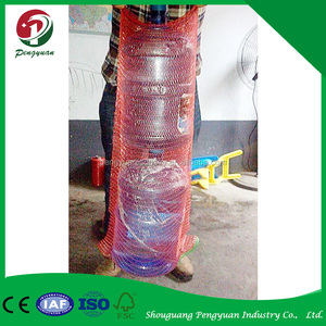 Alta calidad de encargo colorido pe/pp leno bolsa de malla tubular para la papa para <span class=keywords><strong>playa</strong></span> de patata cebolla ajo fruit vegetable - Product Image 6