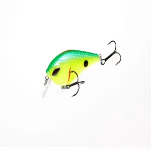 NOEBY淡水釣りShallow Diving Crank Bait Square Bill Crankbait For Bass Fishing