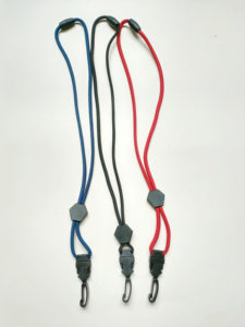 Polyester Id Card Vòng Cổ Dây Đeo, Dây An Toàn Dây Buộc Với Móc Xoay Nhựa - Product Image 4