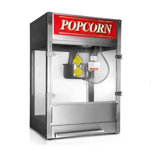 Cinema Gebruik Grote Capaciteit Popcorn Automaat 16 oz Commerciële Rvs Popcorn Maker