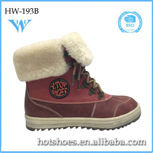 <span class=keywords><strong>Venta</strong></span> caliente <span class=keywords><strong>de</strong></span> calidad superior forro <span class=keywords><strong>de</strong></span> lana <span class=keywords><strong>de</strong></span> cordero botas <span class=keywords><strong>de</strong></span> nieve caliente para los niños - Product Image 3