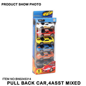 <span class=keywords><strong>Auto</strong></span> <span class=keywords><strong>da</strong></span> <span class=keywords><strong>Corsa</strong></span> in Plastica con Funzione Pull Back, 6 Pezzi, Giocattolo Economico dalla Cina - Product Image 2