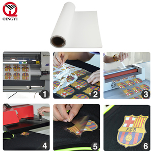 Papel adhesivo de vinilo para impresora de inyección de tinta, papel satinado, ecológico, solvente, fácil de imprimir, htv, muestra gratis, venta al por mayor - Product Image 5