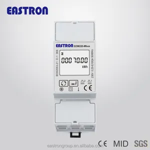 Single Phase Kwh Meter SDM220-Mbus Single Phase Energy Meter Home KWh Meter Smart Power Meter CE MID Approved