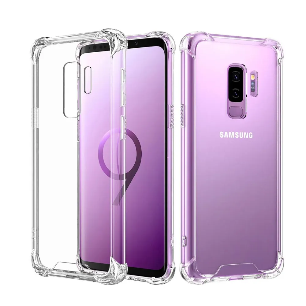 For Samsung Galaxy S9 Case , Crystal Hard Back Cover Shockproof Bumper Case For Galaxy S9