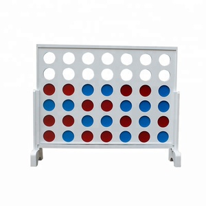 Kết nối 4 <span class=keywords><strong>Game</strong></span> bằng gỗ bốn trong một hàng trò chơi cho Trẻ Em và Người Lớn ngoài trời vườn trò chơi - Product Image 1