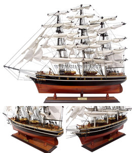 Modèle en bois de la frégate historique Cutty Sark - Navire en bois - Product Image 1